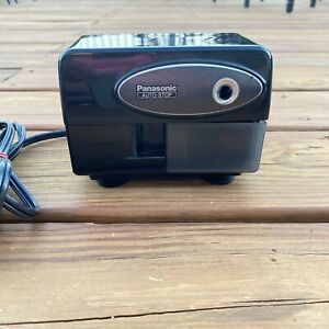 Panasonic Auto-Stop Electric Pencil Sharpener Black Model KP-310 Tested