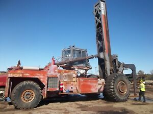 Taylor TLS1000 Log Stacker 100,000 lb container forklift large rough terrain big