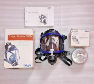 Drager X-plore 6530 dual filter Full Face Mask - with replacement cartridge