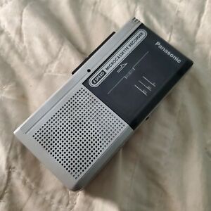 Vintage Panasonic 2 Speed Micro Cassette Recorder RN-107A tested working* GC {4