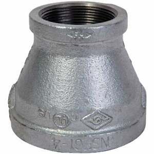 Southland 2 In. x 1-1/4 In. FPT Reducing Galvanized Coupling 511-386BG  - 1 Each