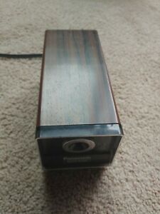 Panasonic KP-120 Electric Pencil Sharpener Auto-Stop Wood Grain - Made in Japan