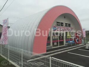 DuroSPAN Steel 42&#039;x50&#039;x17 Metal Building Shop Country Store Kit Open Ends DiRECT