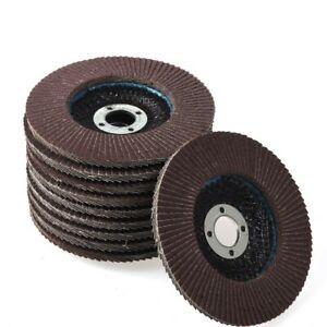 4 Inch Sanding Wheel Flap Angle Sand Paper Grit 60 Aluminum oxide Newest