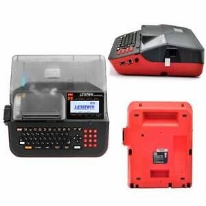 PVC Tube ID Printer Cable Label &amp; Marking Electronic Lettering Machine  LM-550A