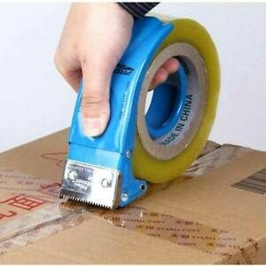Metal Packing Tape Gun Dispenser Cutter Pack Carton Packaging HOT Sealer L8C7