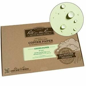 Rite in the Rain Weatherproof Copier Paper 11&#034; x 17&#034; 20# Green 200 Sheet Pack...