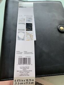 Recollections 13 Pieces Black Binder Size8.5 Inc X 10.75 Inc 6 Ring 12 Dividers