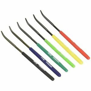 TSUBOSAN MA00600_4058 Hardness Tester Checker File Set of 6 Colors w/ Tracking