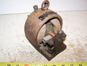 Old K&amp;D Open Frame Electric Motor Antique Generator Toy Hit Miss Steam Engine