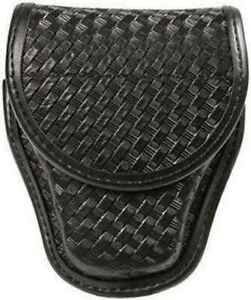 MODERN BLACKHAWK DOUBLE HANDCUFF CASE BASKETWEAVE
