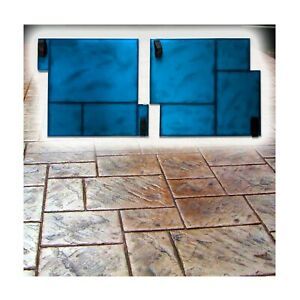 Set of Polyurethane Mat Stamps TOP STONE | Stone Concrete Cement Texture Imprint