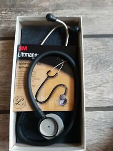 3M Littmann Lightweight II S. E. Stethoscope 2456, Black Tube