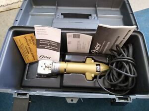 Oster Clipmaster Variable Speed Clipper for Horses,  Larger Dogs, plus extras!