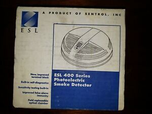 ESL - GE - 449CST 400 Series Self-Diagnostic Photoelectric 4-Wire Smoke Detector