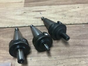 LOT OF BT30 TOOL HOLDERS RICHMILL OTHER JACOBS TAPER 1 2 &amp; 3