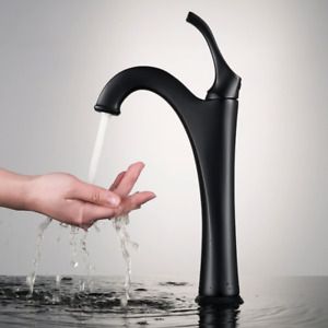 Kraus Kvf-1200Mb Arlo Bathroom Faucet, Matte Black