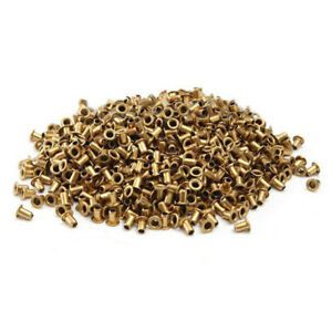 2X(1000Pcs copper Beekeeping Eyelets For es Bee Hive Equipments Copper Caps