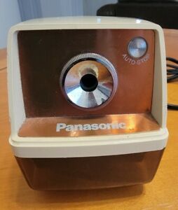 Vintage Panasonic KP-33 Point-O-Matic Electric Pencil Sharpener Japan VGC