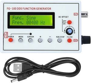DDS Function Signal Generator Module FG-100 1HZ-500KHz Sine Square Wave 3.7~10V