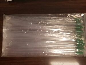 Insemination Tubes 10&#034; with Adapter Individually Wrapped Sterilized 25 Count