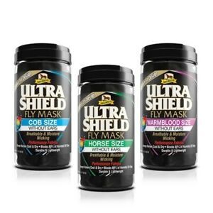 ABSORBINE PRODUCTS 3381-H UltraShield Fly Mask Without Ears HORSE