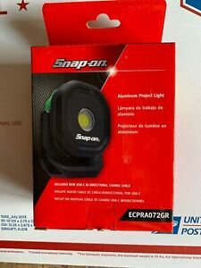 Snap-on 700 lumen Rechargeable Project Light. Aluminum Build. Green