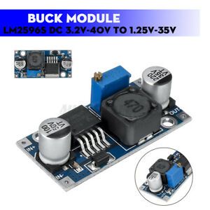 LM2596S 3.2V-40V To 1.25V-35V Adjustable Step Down Power Module Supply