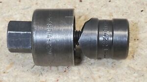 Greenlee No. 730 -  5/8&#034; diameter punch and die set - radio chassis punch