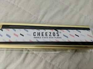 Double Sided Desk Plaque &#034;Get it Girl&#034; and &#034;The Boss&#034; Interchangeable - Cheezos