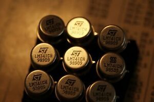 ST LM741 TO-99 Operational Amplifier