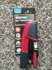 Stanley Bostitch Epic™ Business Stapler in Red [420 Staples Included] NEW