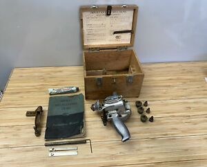 Vintage Metco Metallizing Flame Wire Spray Gun Type 2E W/ Case