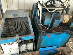 Toyo-Oki 200L 53-US Gallon Hydraulic Power Unit w/dual Motor/Pumps 1991 Model