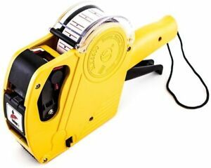 MX-5500 EOS 8 Digits Numerical Price Tag Gun Ink And One Label Roll Included
