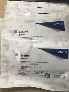 DMG Ecosite Bulk Fill 16 Safetips 0.25 G Composite , Posterior / Light Shade
