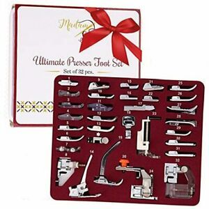 Presser Foot Set 32 PCS - The ONLY Sewing Machine Presser Foot Kit with