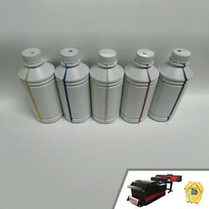 CMYK + White 5L DTF Inks Pack Direct to Film Ink