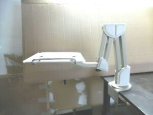 Flex Swing Arm Reference Organizer (Beige) - heavy duty very sturdy