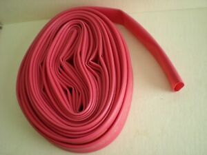 Plasti Sleeve P-3047 with Roll Low Migration Formula, 3/4&#034; x 50&#039; ,27mil, Red