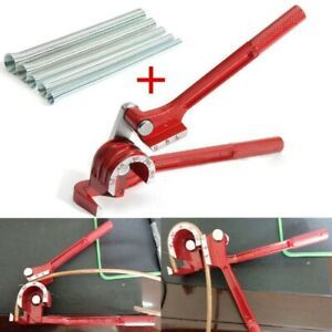 Tube Bender set Handle Length 210mm Spring Manual Tools Aluminum Alloy 26*6cm