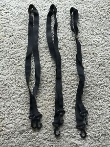 NEW NWT Lot 3 Bungee Tarp Tie down Strap Black 42&#039;