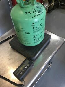 R-22 Freon refrigerant.  3 lbs. 3 Oz.  Bottle Tank Can Cylinder.  51 Oz.