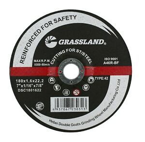 Stainless Steel Cut-off Wheel Depressed Center 7&#034; x 1/16&#034; x 7/8&#034; - T42 (5 PACK)