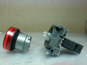Schneider Electric XB4 BVG4 Red LED Indicator Light 110-120VAC  - New In Box