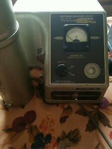 Vintage MOTOMCO MOISTURE METER 919 3.5&#034; Cell A/C Operated