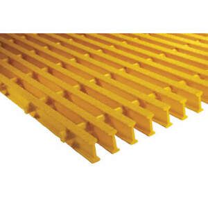 SAFE-T-SPAN 872400 Industrial Pultruded Grating,Span 10 ft.