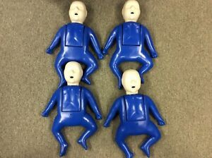 4x CPR Prompt Infant Baby Manikin Nursing EMT AED Trainer Full Body