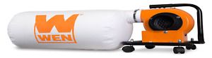 WEN Products 5.7-Amp 660 CFM Dust Collector with 12-Gallon Bag and Optional Wall