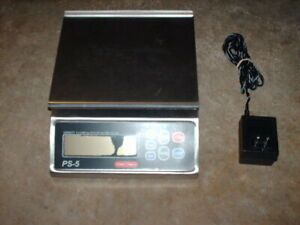 TOR REY  PS-5 Digital 10 LB Scale ***FOR PARTS OR REPAIR ONLY *** KG. LB .OZ.